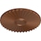 Ekena Millwork Shakuras Ceiling Medallion (For Canopies up to 5"), Hnd-Painted Polished Copper, 19 3/4"OD x 1 3/8"P CM20SHPOS - alternate 4
